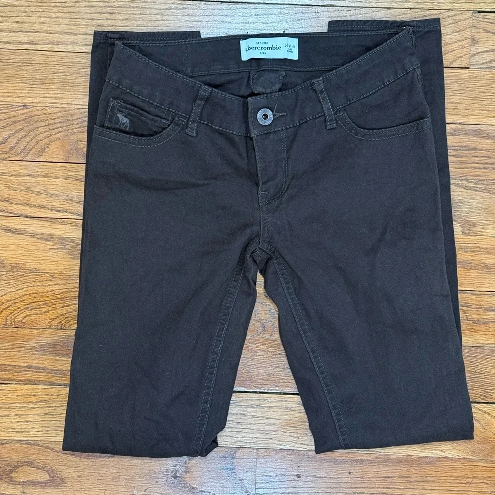 Abercrombie kids Brown Skinny Jeans Slim Fit Jeans Girls size 14 Slim NWOT